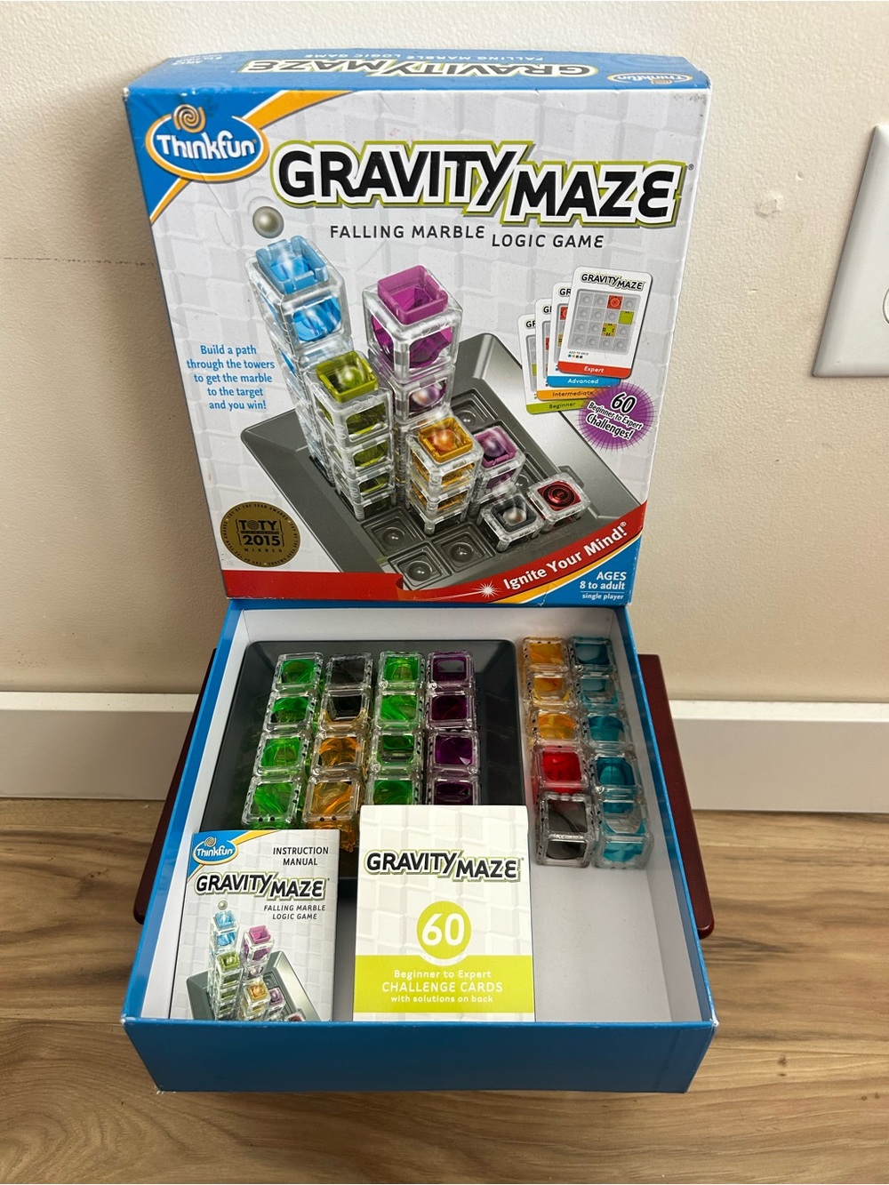 ThinkFun Gravity Maze Marble Run Logic Game STEM Toy for Boys Girls Age 8+